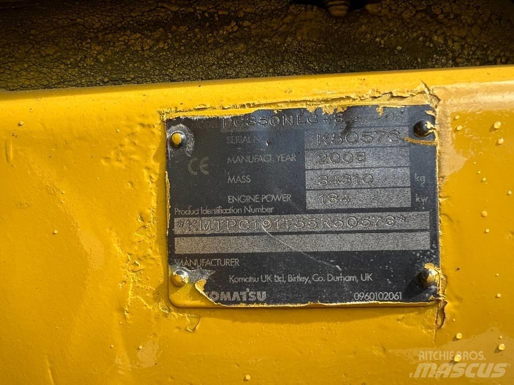 Komatsu PC 350 NLC-8 Rupsgraafmachines