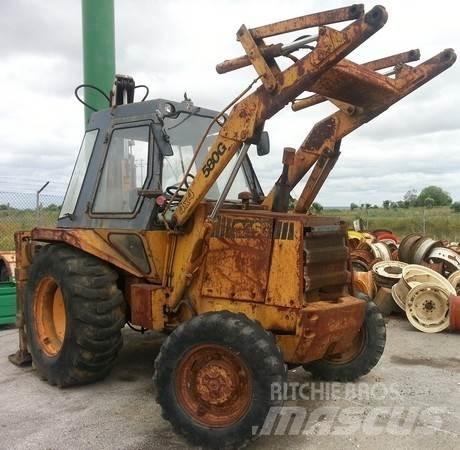 Case 580G para peças Chassis en ophanging