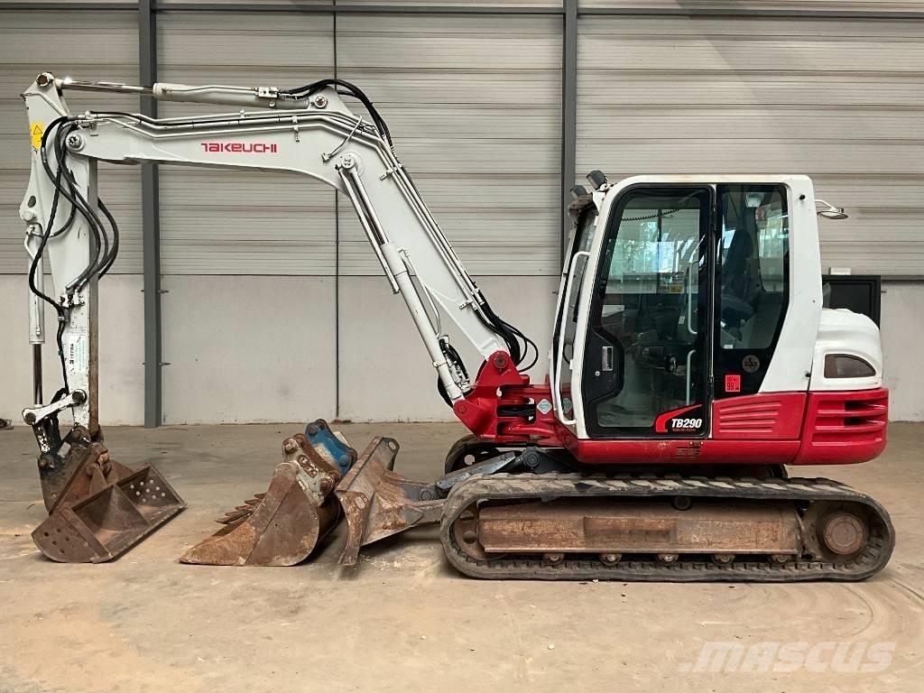 Takeuchi TB 290 Midigraafmachines 7t - 12t