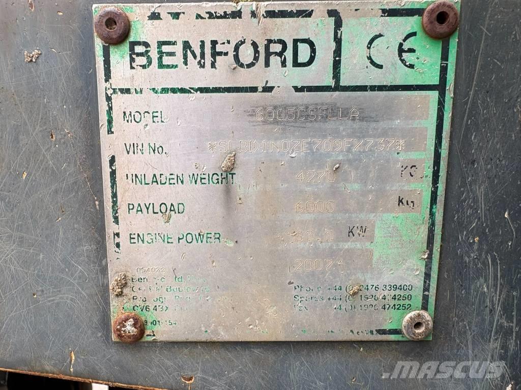 Benford 6000 Mini Dumpers