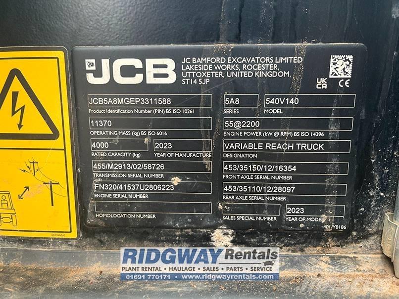 JCB 540-140 Verreikers