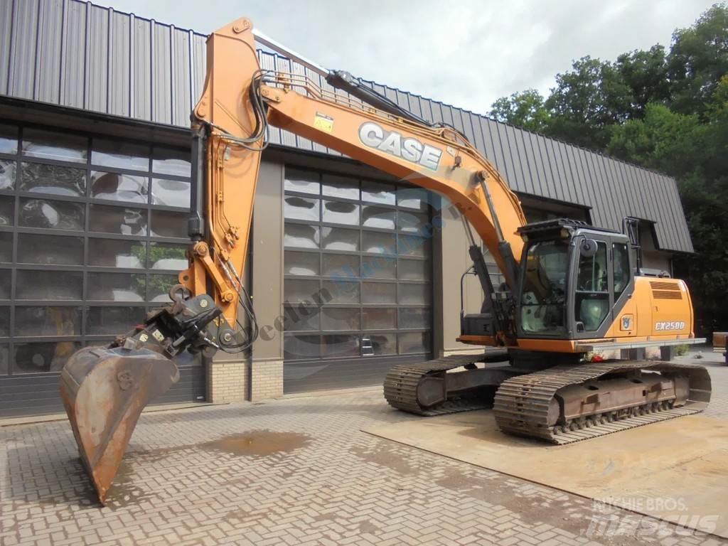 CASE cx 250 D Rupsgraafmachines