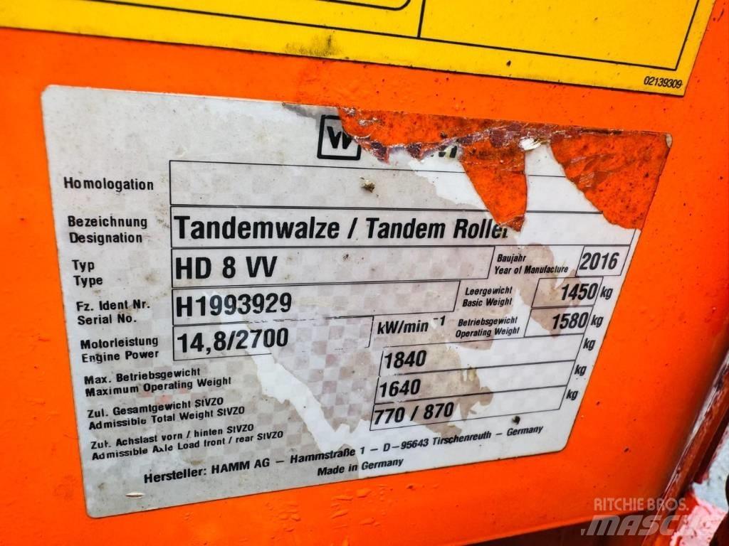 Hamm HD 8 VV Duowalsen