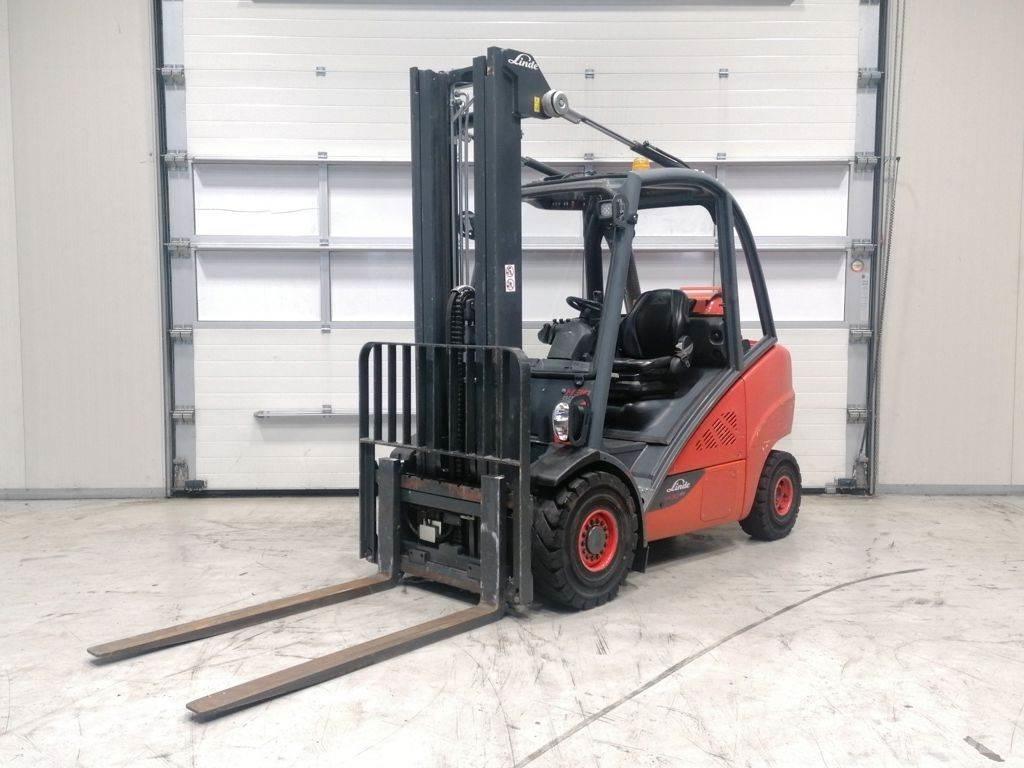 Linde H30T-02 LPG heftrucks