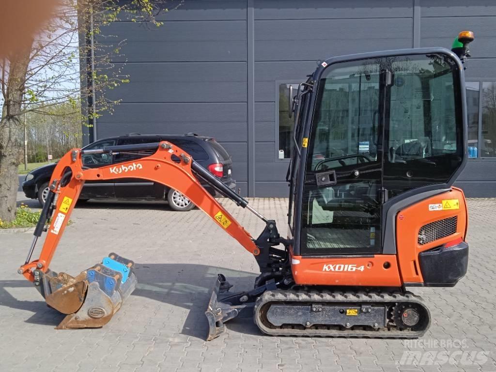 Kubota KX 016-4 Minigraafmachines < 7t