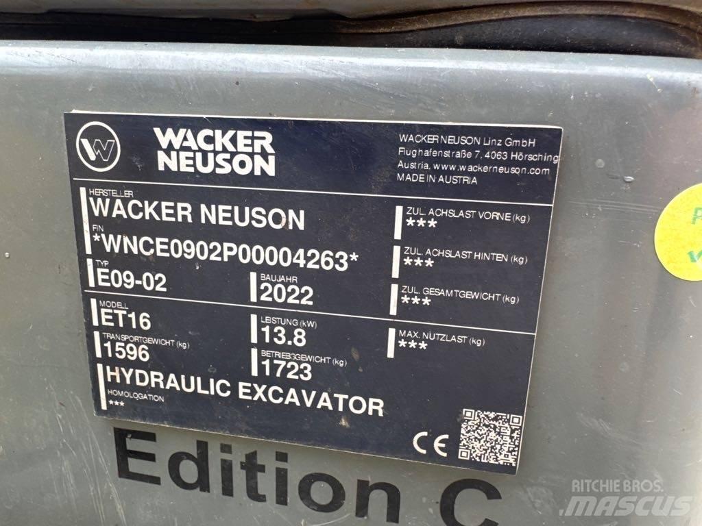 Wacker Neuson ET16 Rupsgraafmachines