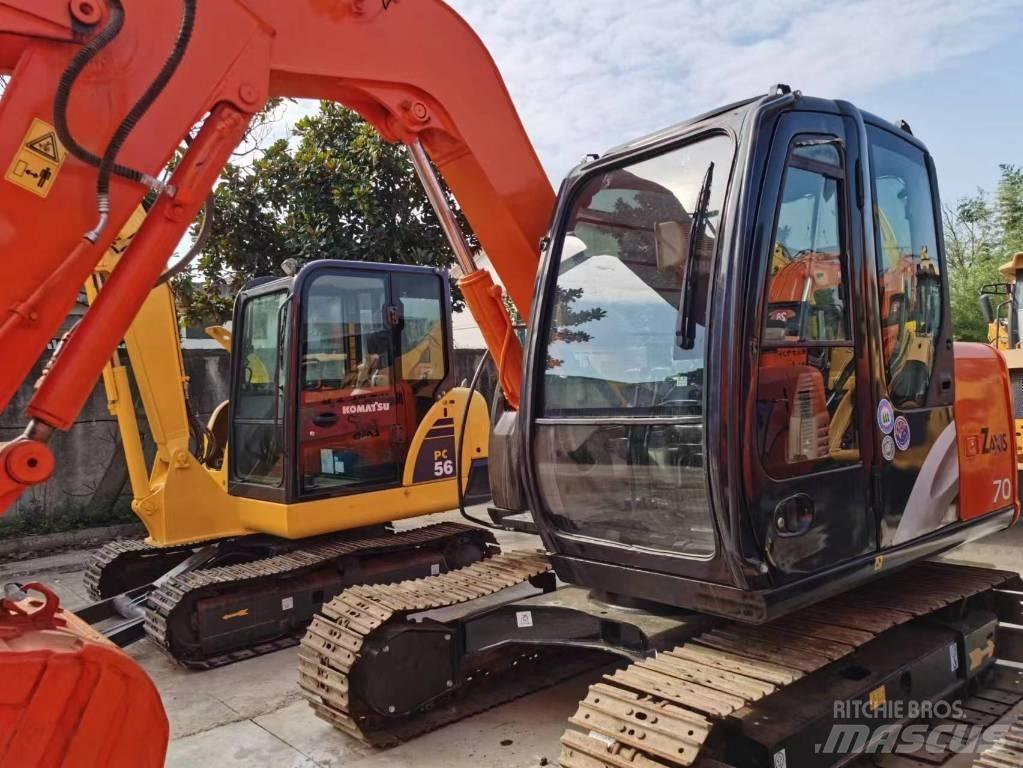 Hitachi ZX70 Midigraafmachines 7t - 12t