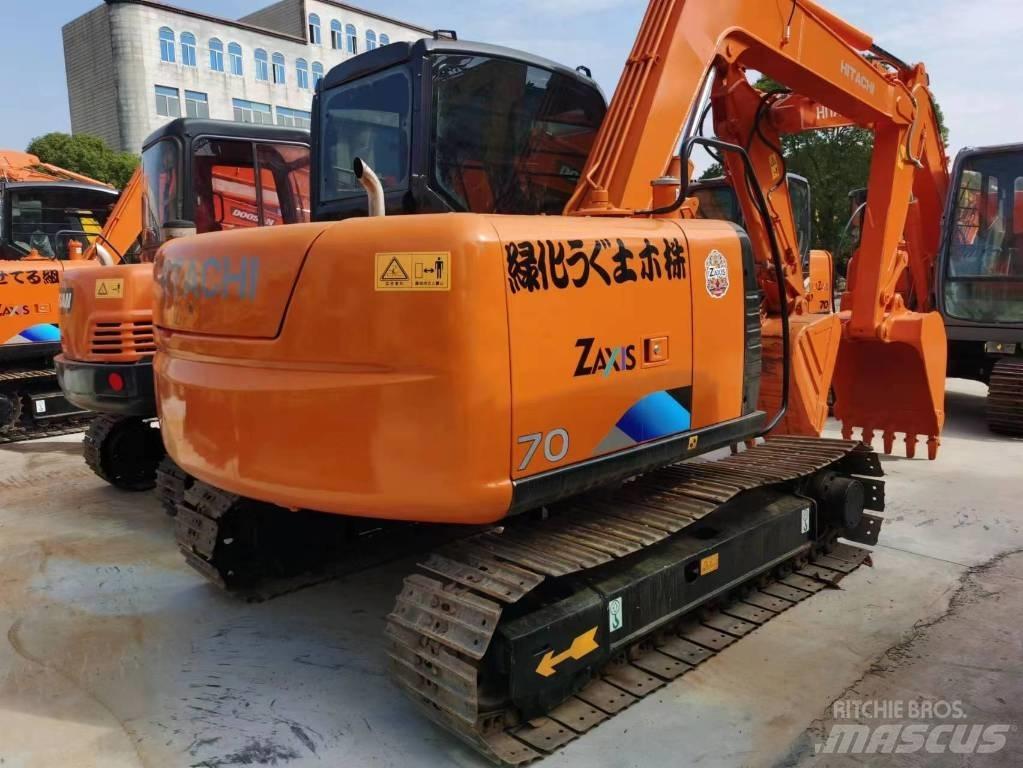 Hitachi ZX70 Midigraafmachines 7t - 12t