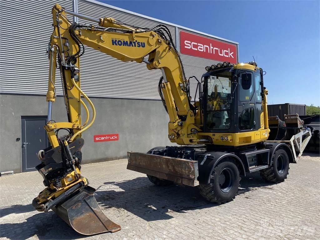 Komatsu PW118MR-11 Wielgraafmachines