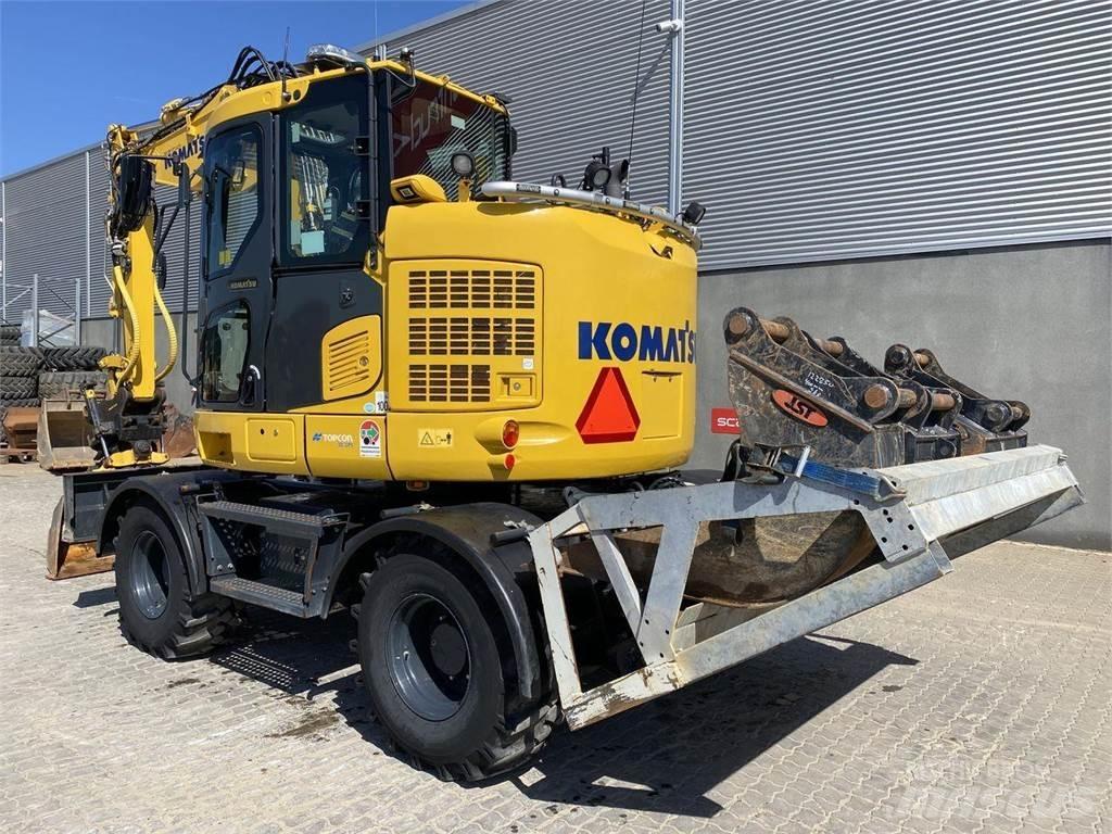 Komatsu PW118MR-11 Wielgraafmachines
