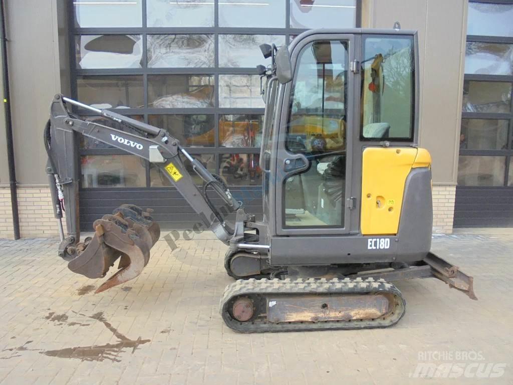 Volvo EC 18 D Minigraafmachines < 7t