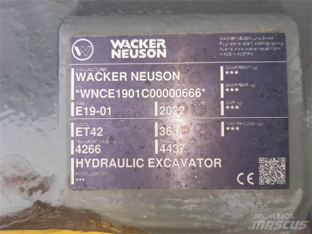 Wacker Neuson ET42 Rupsgraafmachines