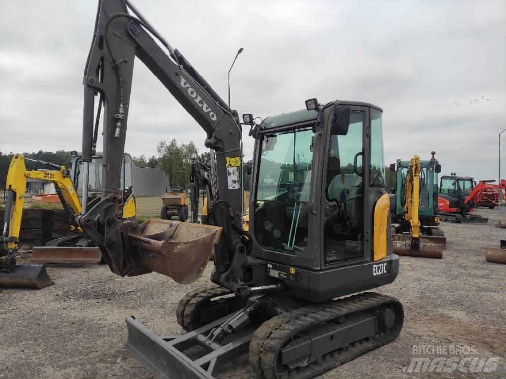 Volvo EC 27 C Minigraafmachines < 7t
