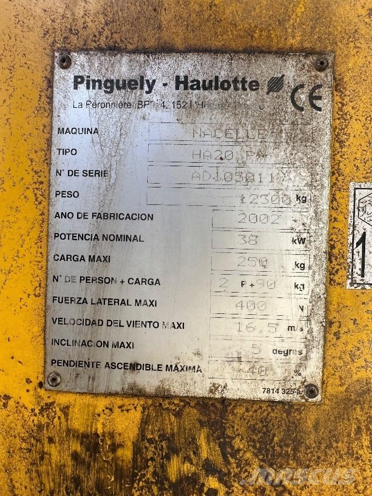 Haulotte HA 20 PX Knikarmhoogwerkers
