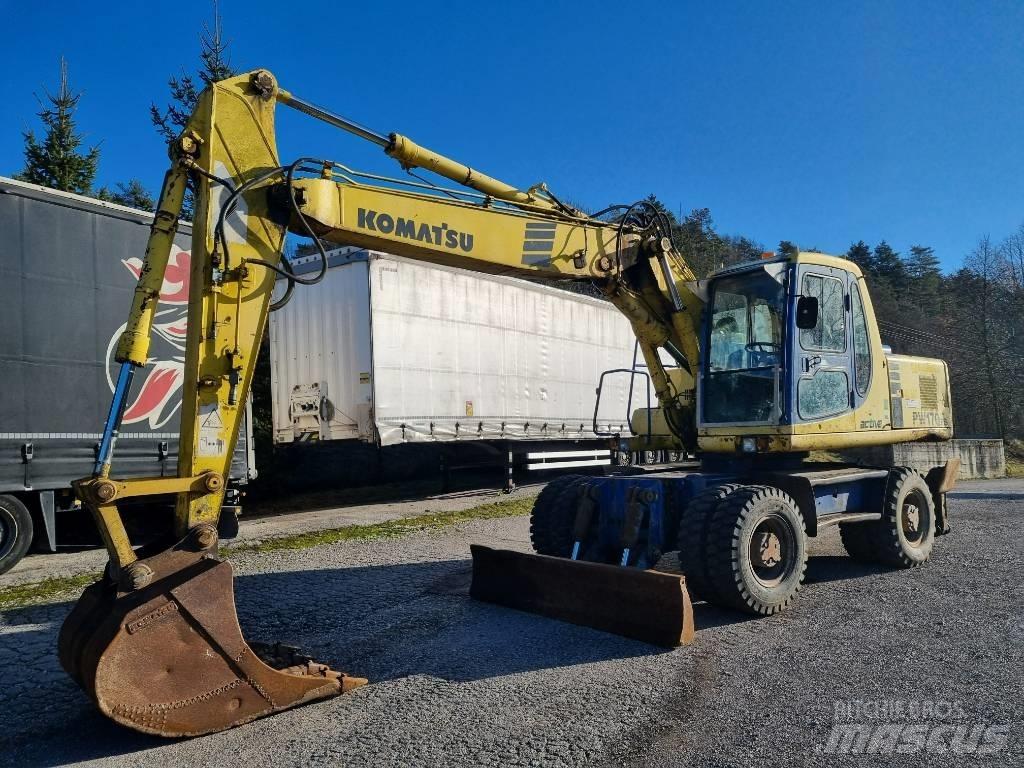 Komatsu PW 170 ES - 6K Wielgraafmachines