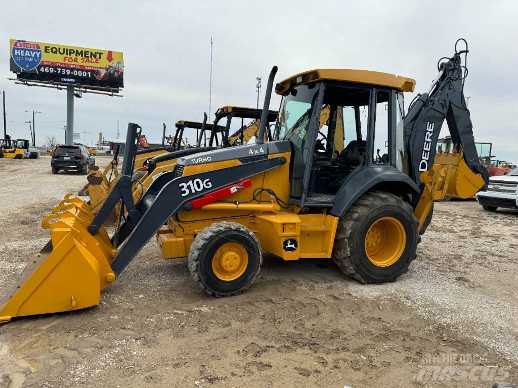 John Deere 310 G Graaf-laadcombinaties