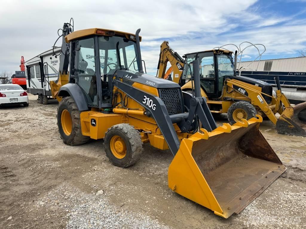 John Deere 310 G Graaf-laadcombinaties