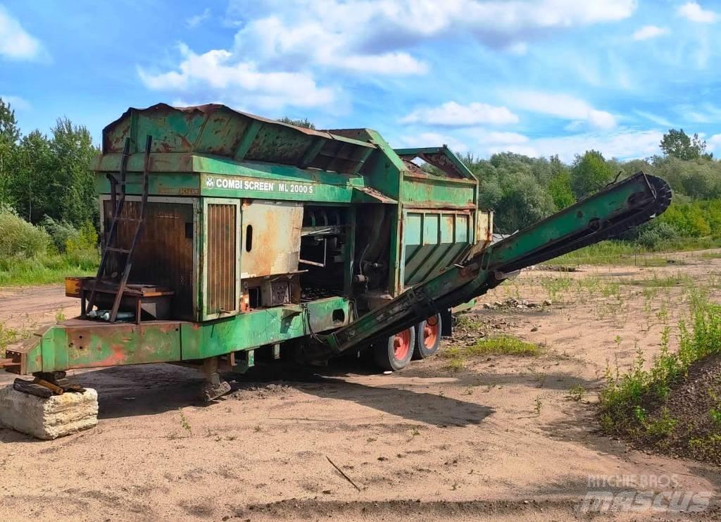  Combi screen ML2000S Trommels