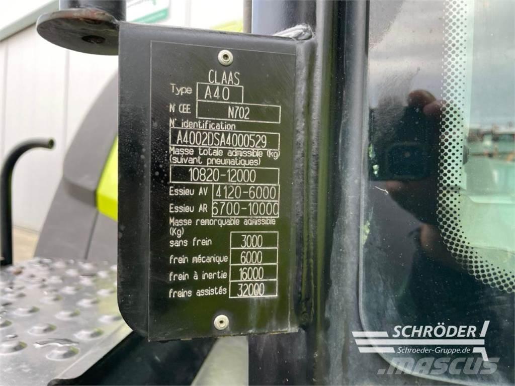 CLAAS AXION 810 Tractoren