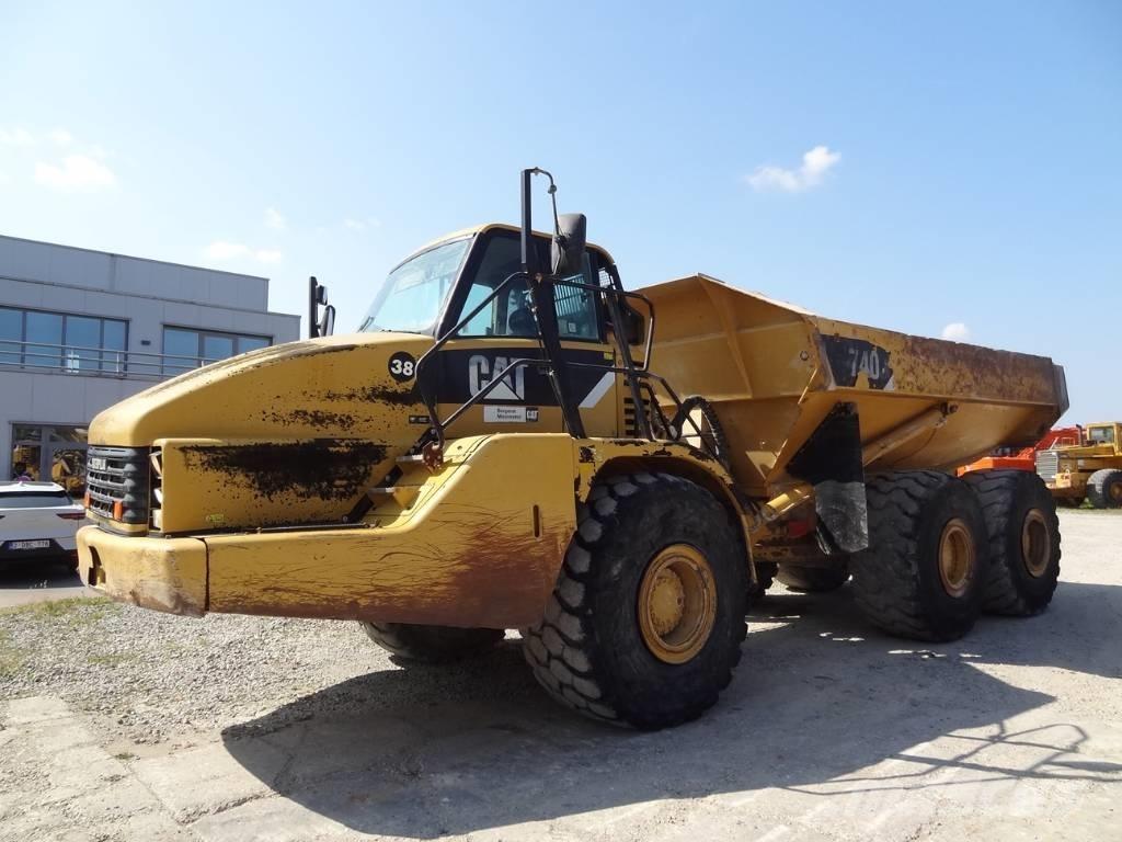 CAT 740 Knik dumptrucks