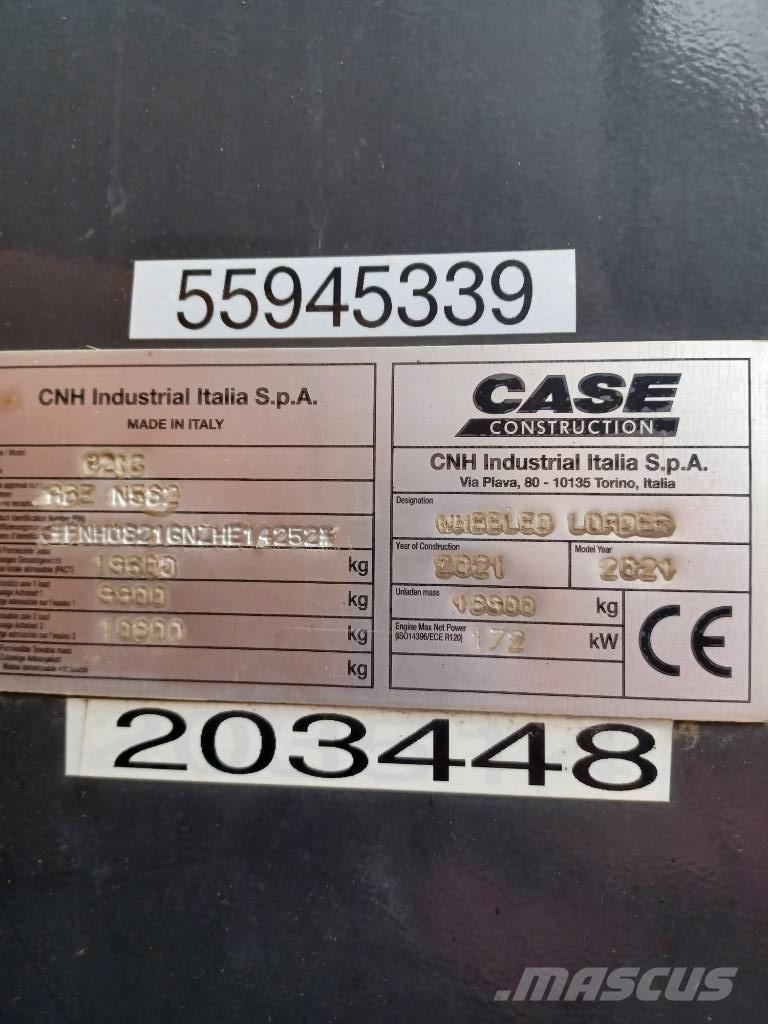 CASE 821G XR Wielladers