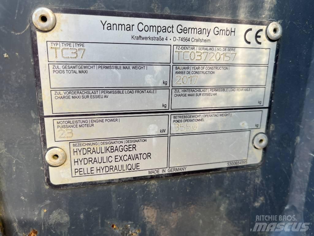 Schaeff TC 37 Minigraafmachines < 7t