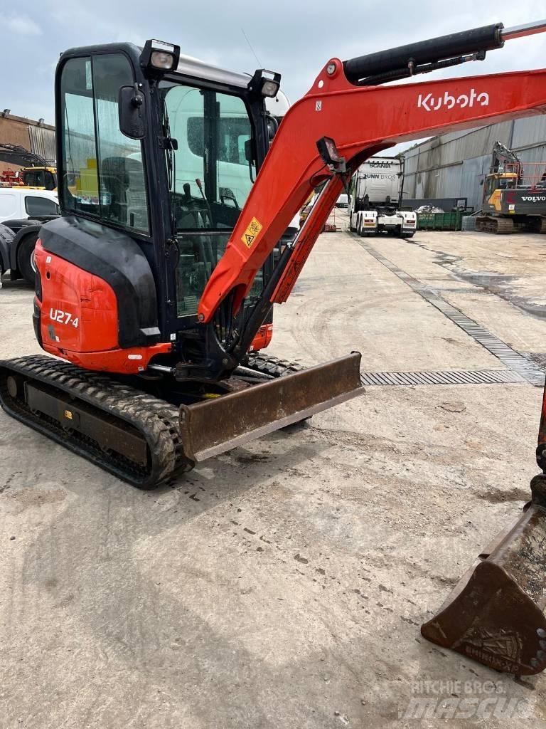 Kubota U 27-4 Minigraafmachines < 7t