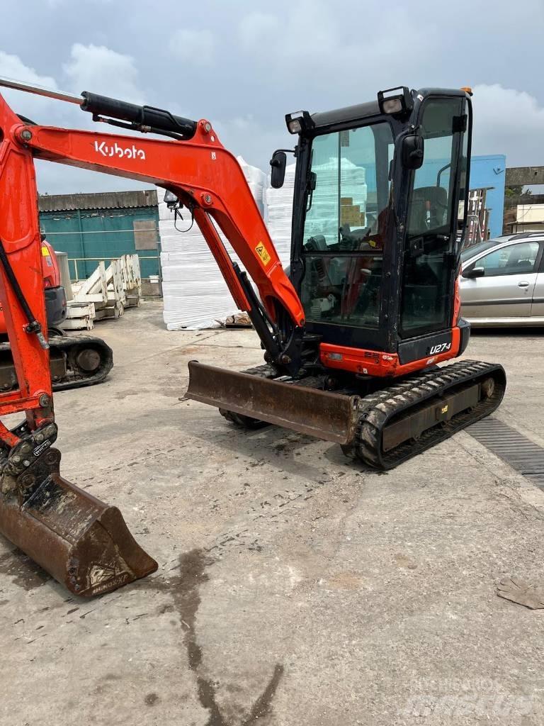 Kubota U 27-4 Minigraafmachines < 7t