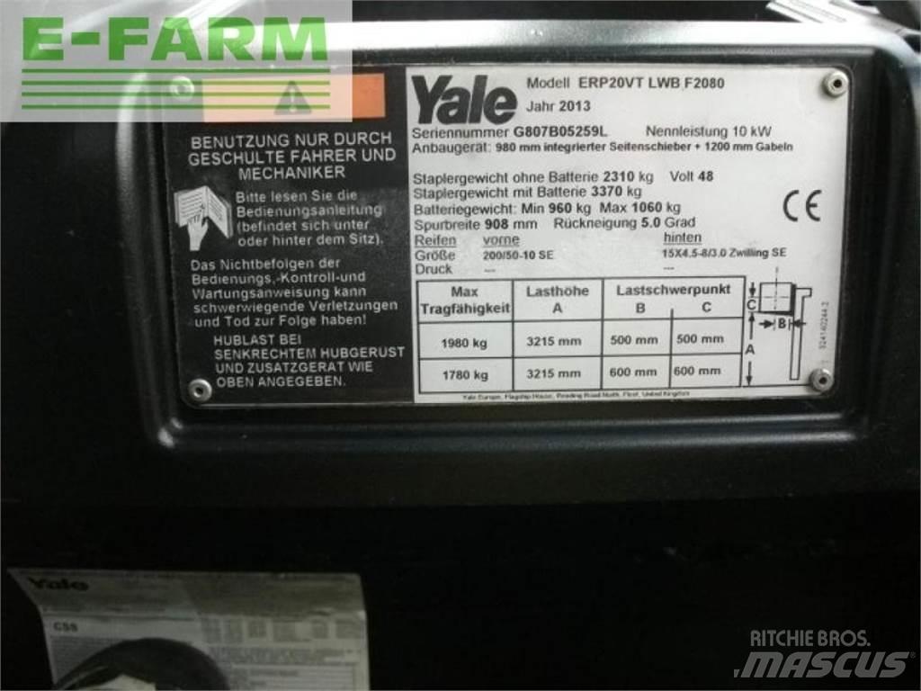 Yale erp 20 vt lwb Heftrucks overige