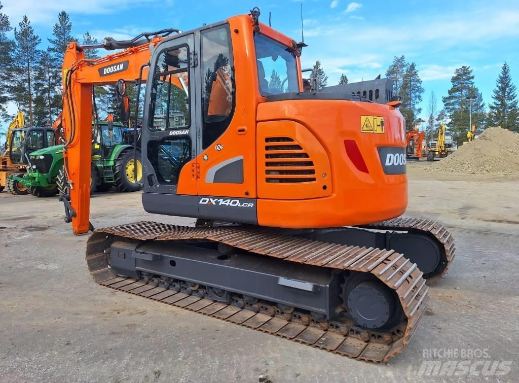 Doosan DX140LCR-5 Rupsgraafmachines