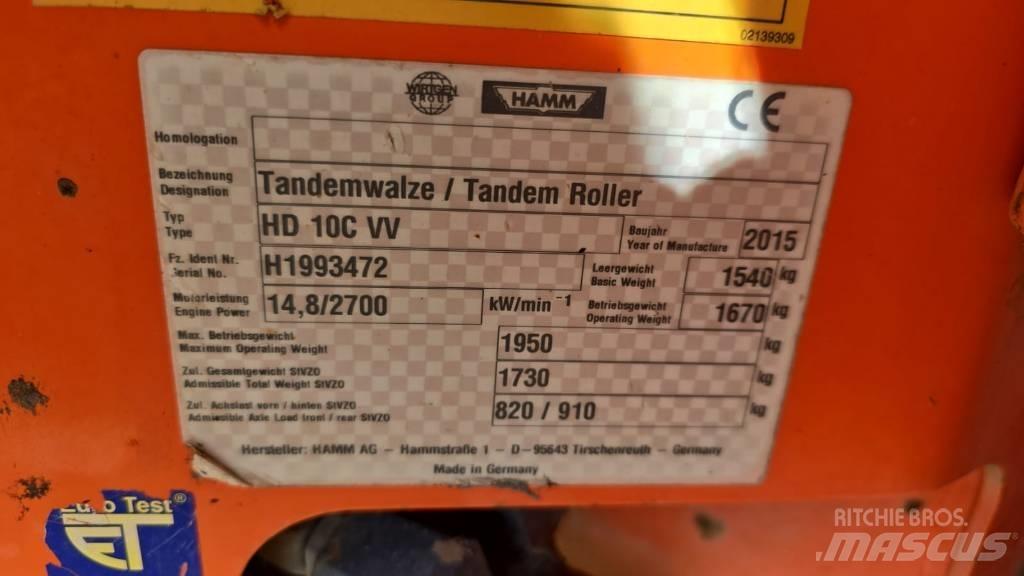 Hamm HD 10 C VV Duowalsen