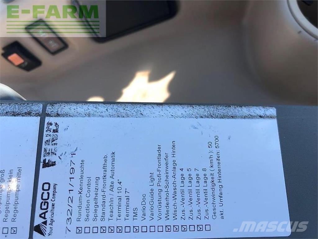 Fendt 714 vario Tractoren