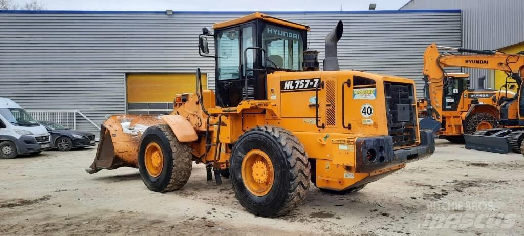 Hyundai HL 757-7 Wielladers