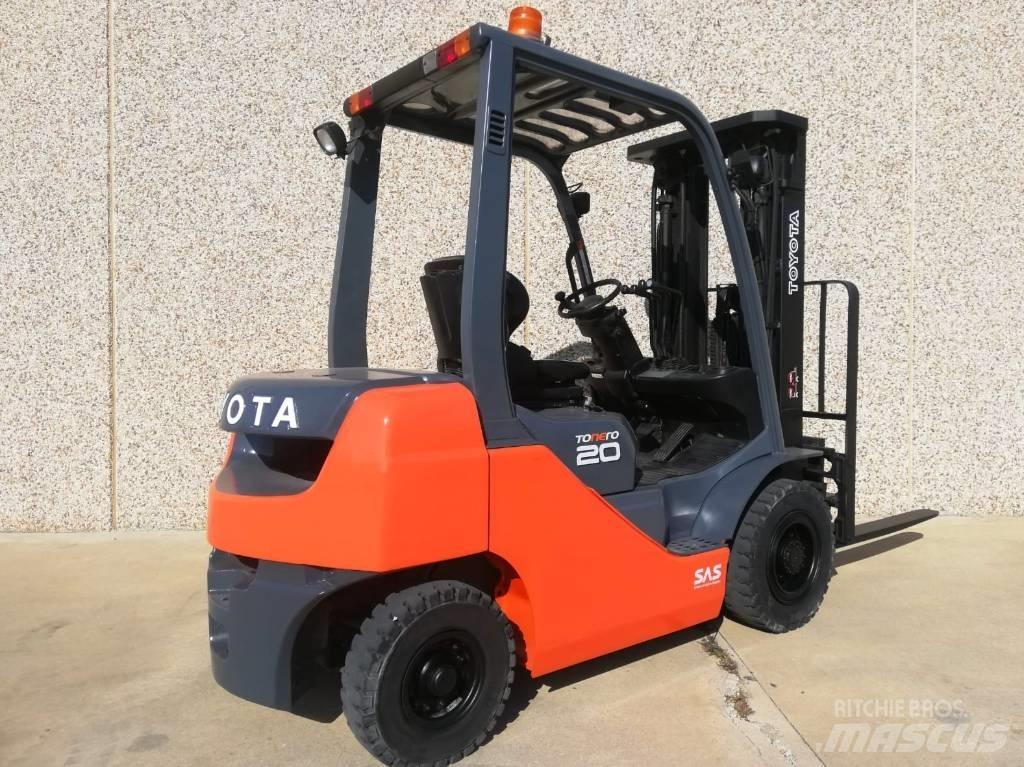 Toyota 02-8 FG F 20 LPG heftrucks