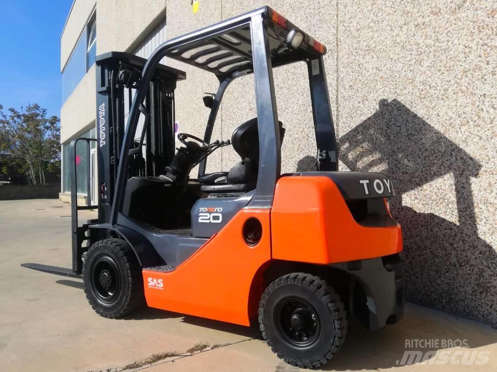 Toyota 02-8 FG F 20 LPG heftrucks