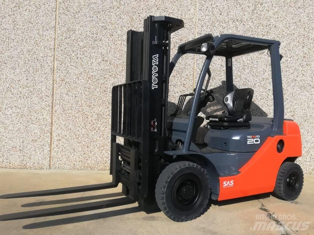 Toyota 02-8 FG F 20 LPG heftrucks