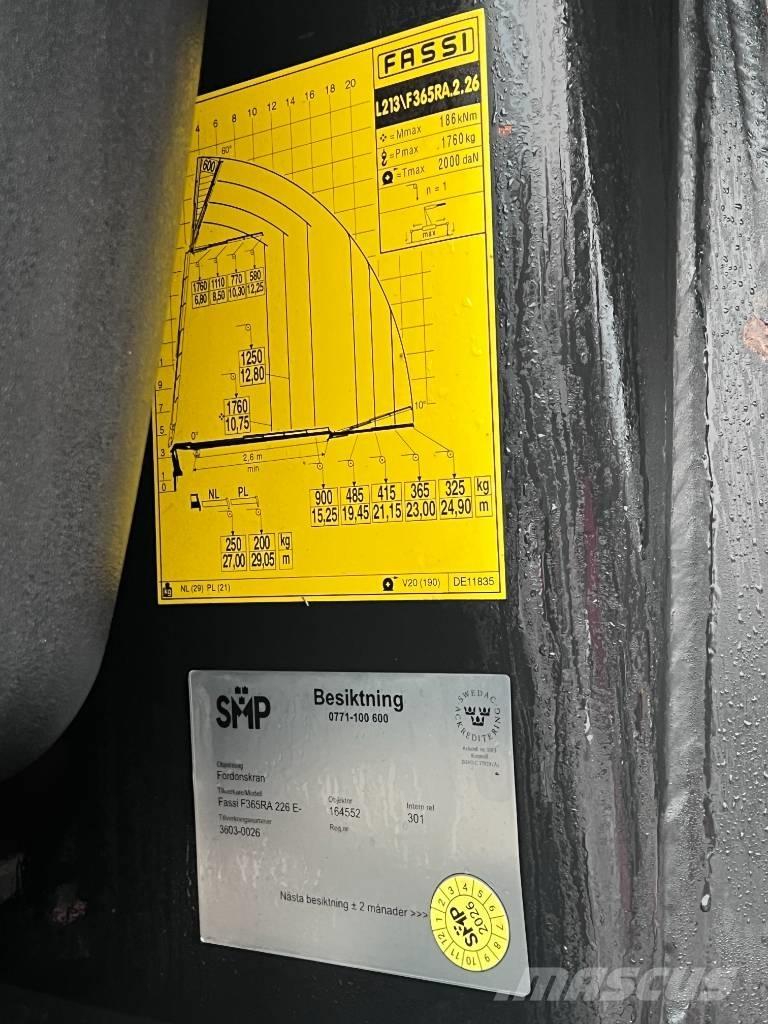 MAN Tgs 35.540 8x2-4 Vlakke laadvloer met kraan