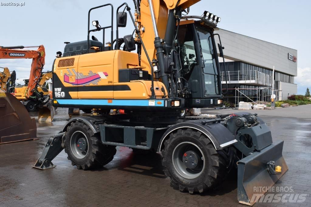 Hyundai HW 160 Wielgraafmachines
