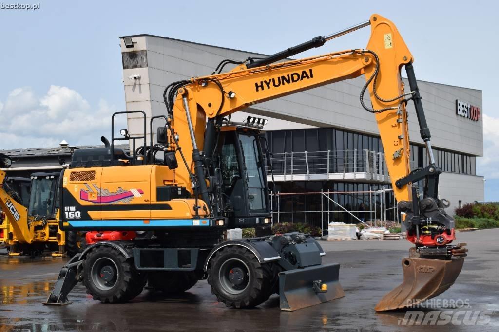 Hyundai HW 160 Wielgraafmachines