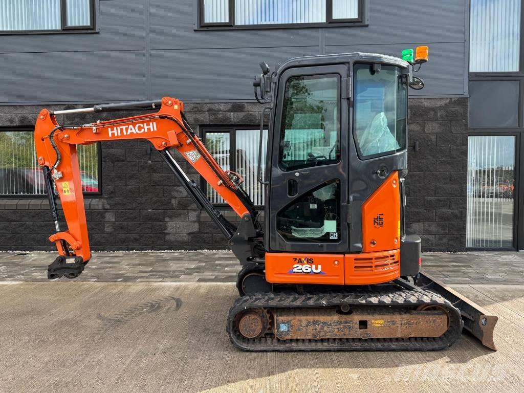 Hitachi ZX 26 U-6 Minigraafmachines < 7t