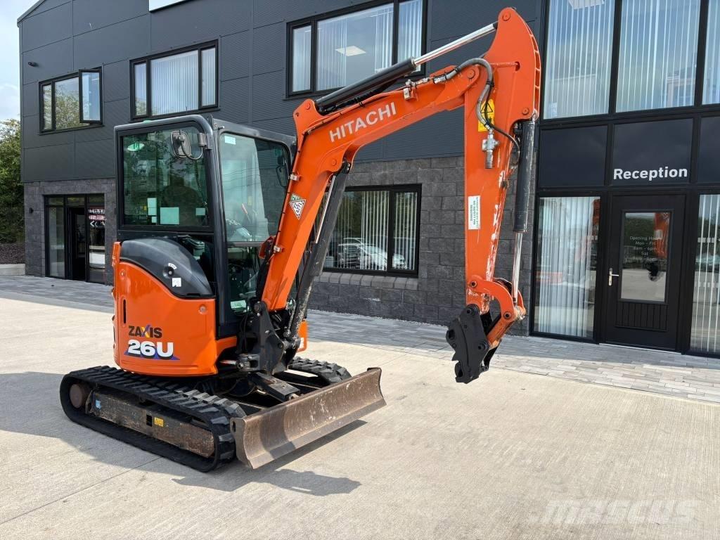 Hitachi ZX 26 U-6 Minigraafmachines < 7t