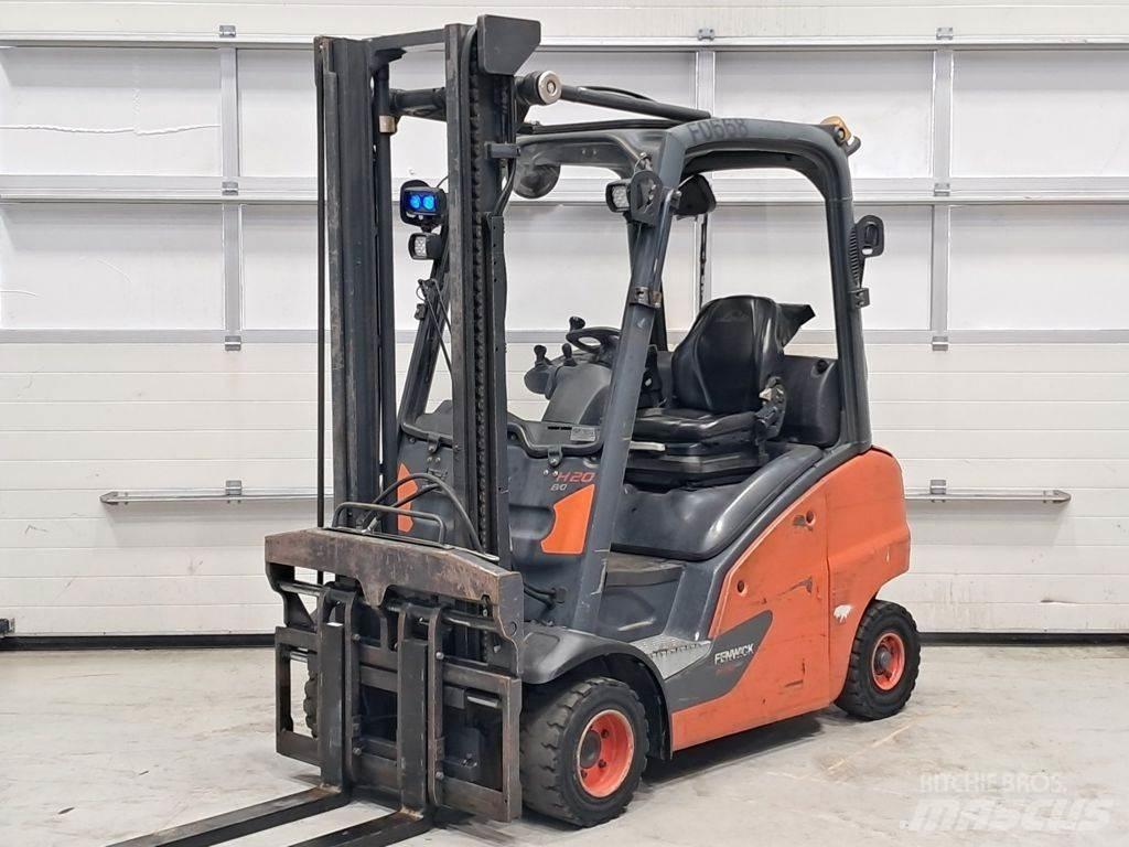 Linde H20T-01 LPG heftrucks