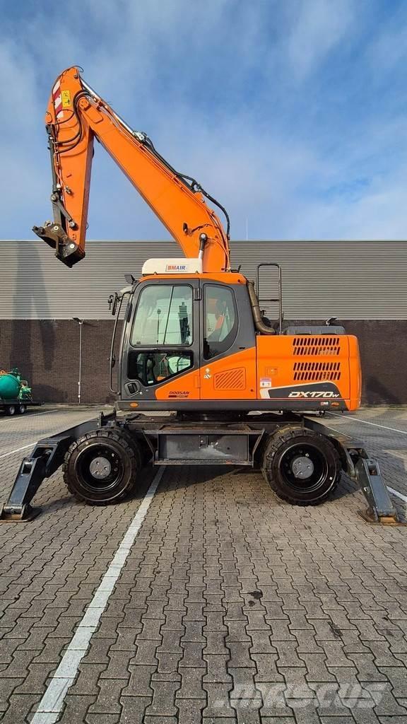 Doosan DX 170W-5 Wielgraafmachines