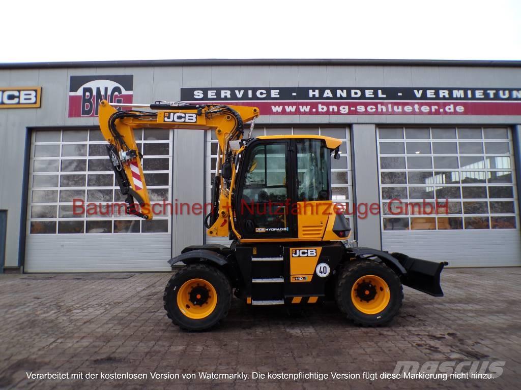 JCB Hydradig 110W Wielgraafmachines