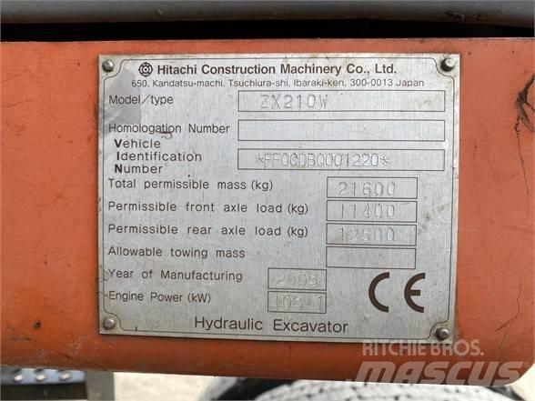 Hitachi ZX 210 W Wielgraafmachines