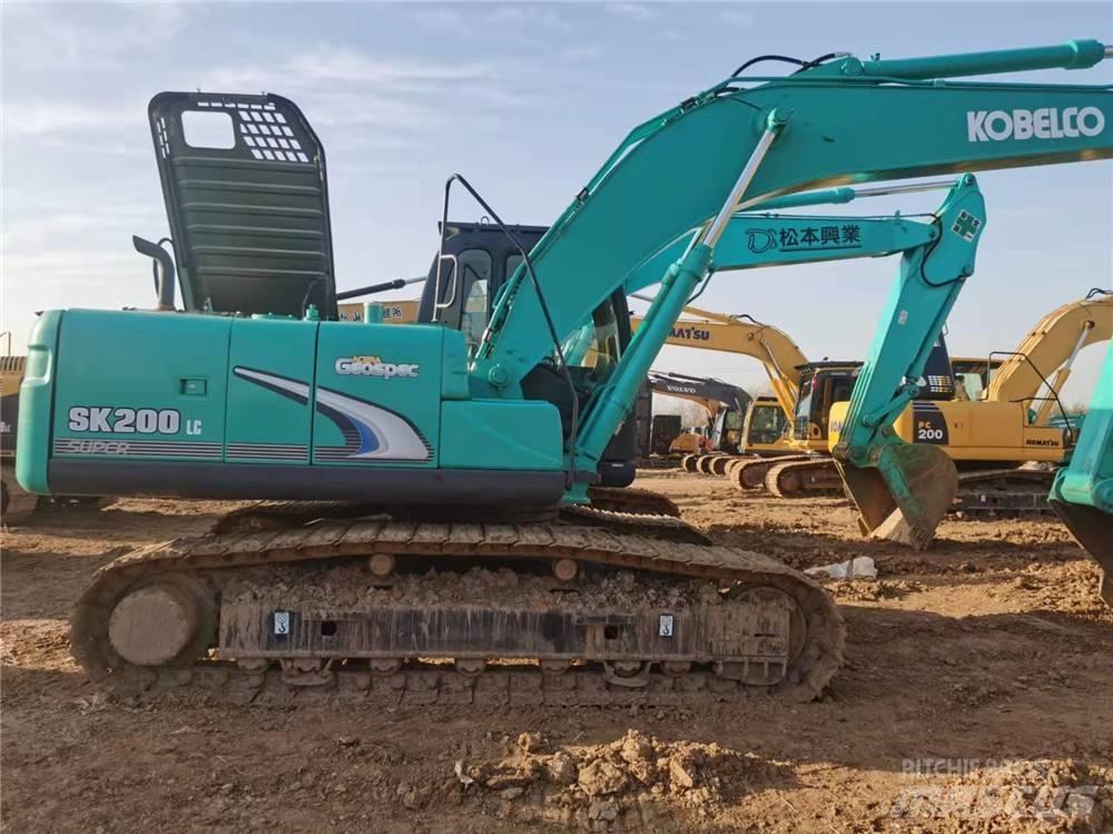 Kobelco SK200 Rupsgraafmachines