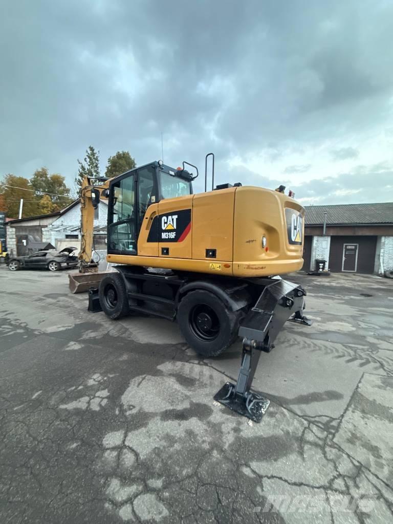 CAT M 316 F Wielgraafmachines