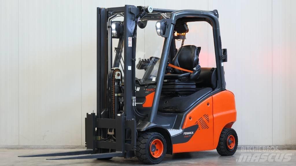 Linde H 20 T-02 LPG heftrucks