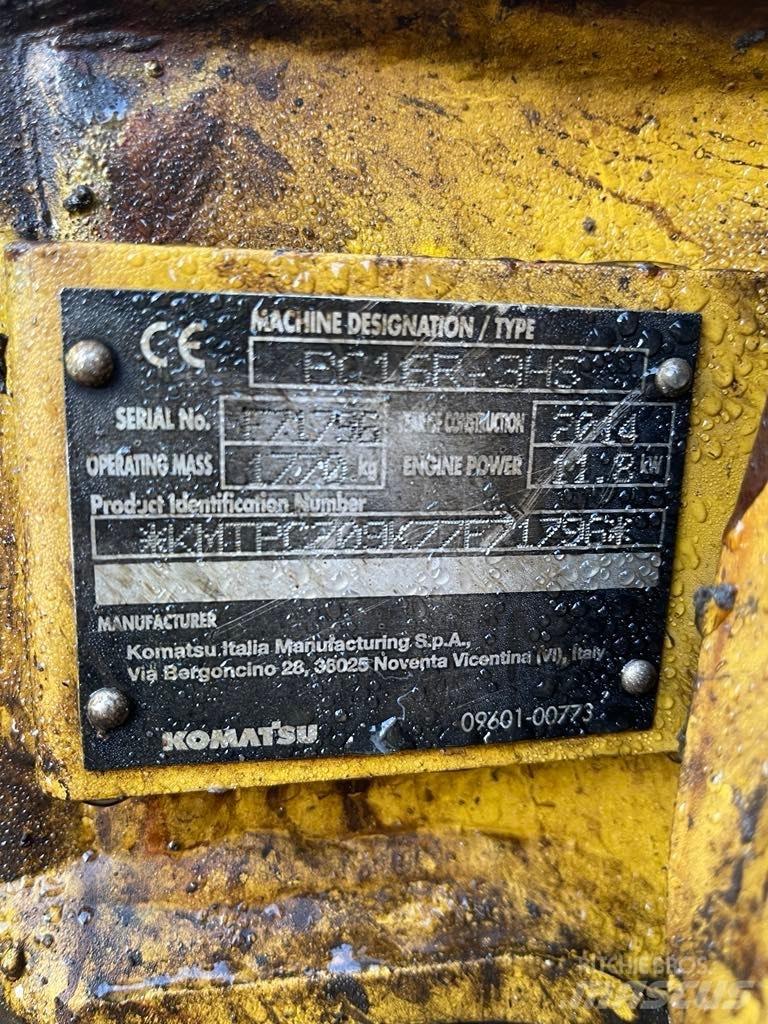 Komatsu PC 16 R-3HS Minigraafmachines < 7t