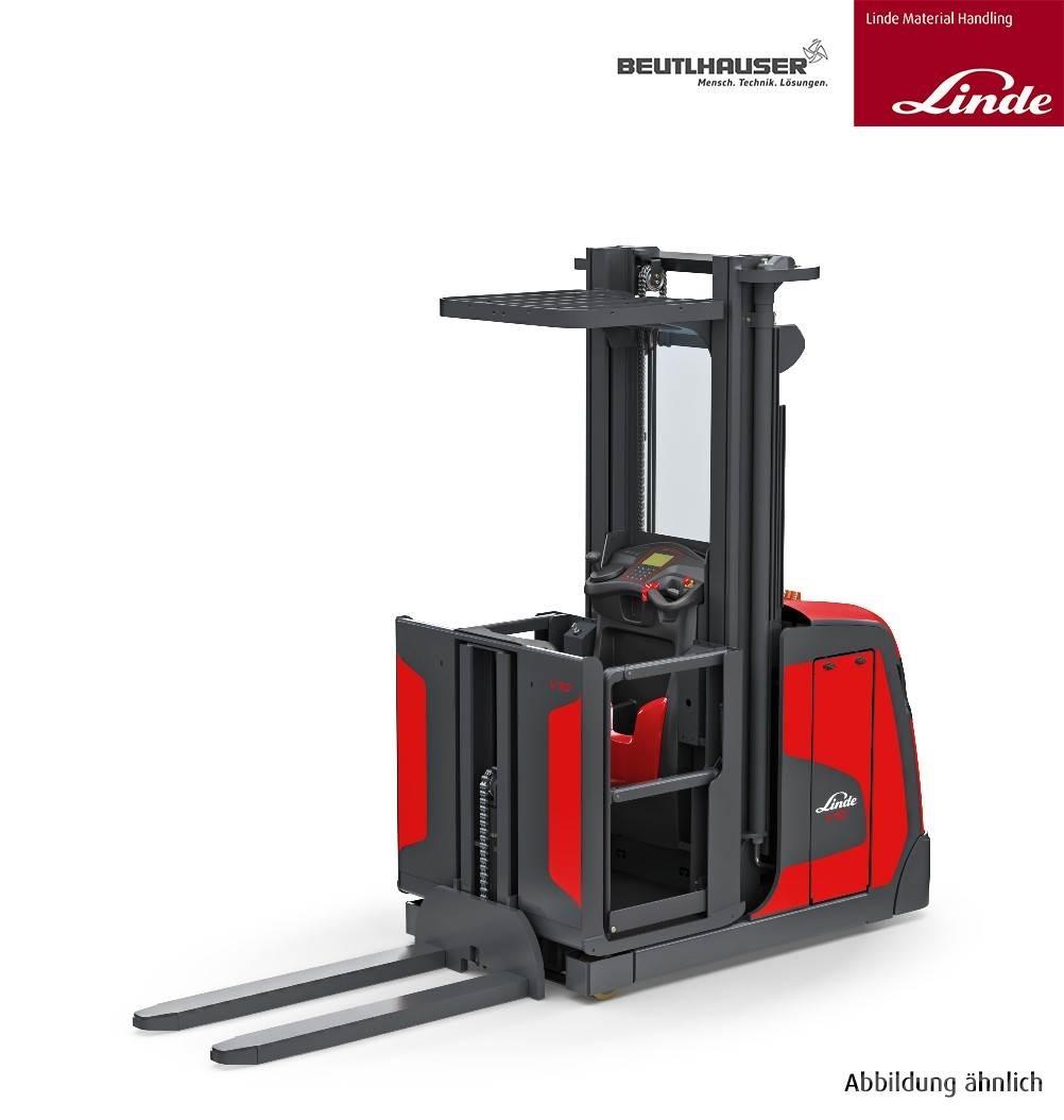 Linde V48-Volt Orderpicker voor middelhoog niveau
